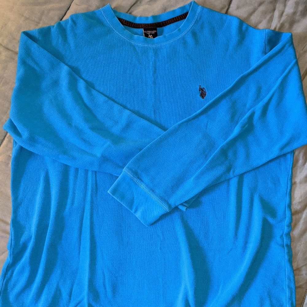U.S Polo Assn. Waffle Knit Polo